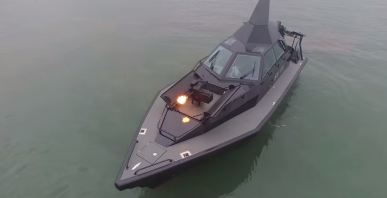Barracuda niesamowita łódź patrolowa. 
