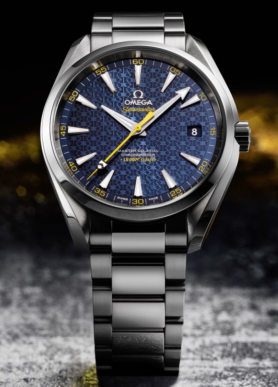 James Bond 007 Spectre limitowana seria zegarka Omega Seamaster Aqua Terra > 15007 Gauss