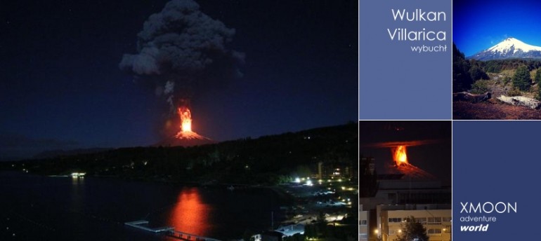 Erupcja wulkanu Villarica w Chile. Fantastyczne zdjęcia.