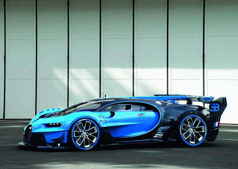 Bugatti Vision Gran Turismo  wyznacza nową erę i linię samochodów Bugatti