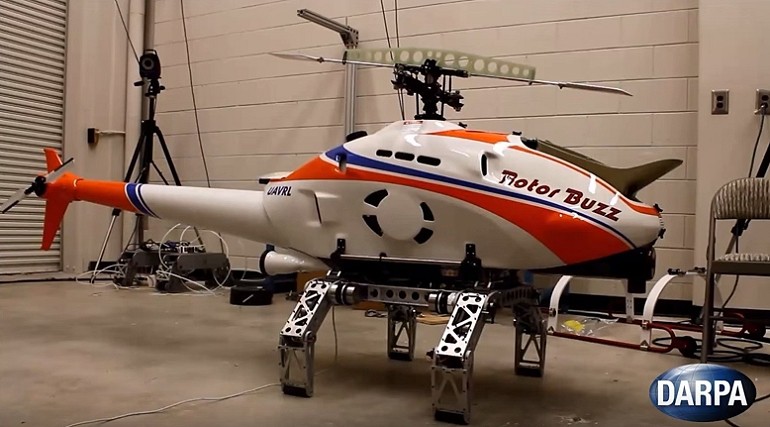 DARPA testuje nowe podwozie dla helikopterów.